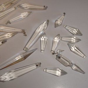 21 Crystal chandelier prisms spears light